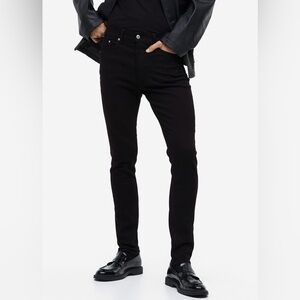 H&M Men's Black Skinny Jeans